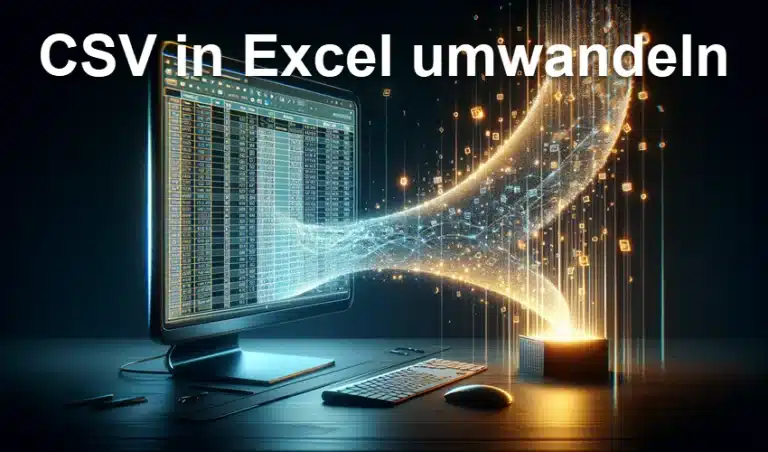 CSV in Excel umwandeln