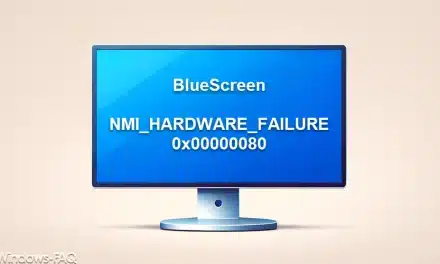 BlueScreen NMI_HARDWARE_FAILURE (0x00000080)