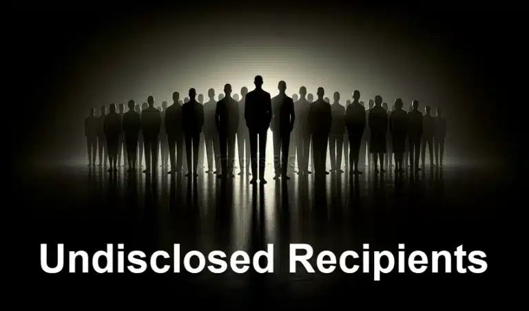 Undisclosed Recipients