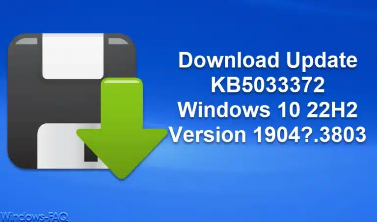 Download Update KB5033372 Windows 10 22H2 Version 1904?.3803