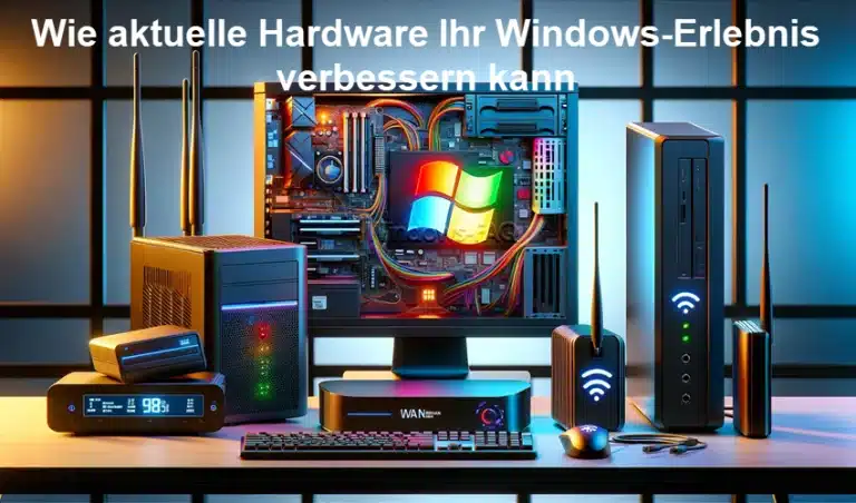 Wie aktuelle Hardware Ihr Windows-Erlebnis verbessern kann
