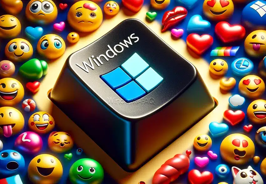 Windows Taste Emojis