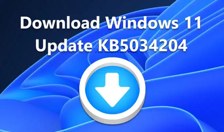 Download Windows 11 Update KB5034204 22621.3085 und 22631.3085