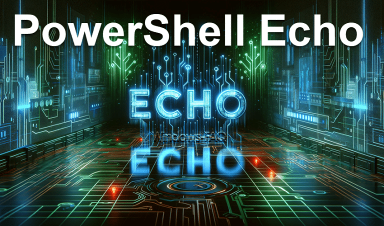 PowerShell Echo