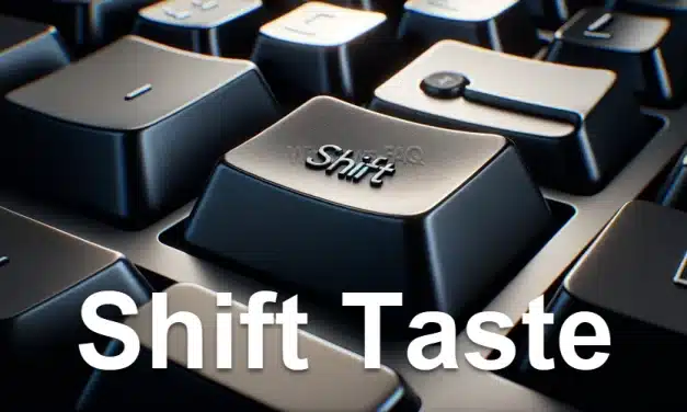 Shift Taste – Tastenkombinationen mit der Umschalttaste