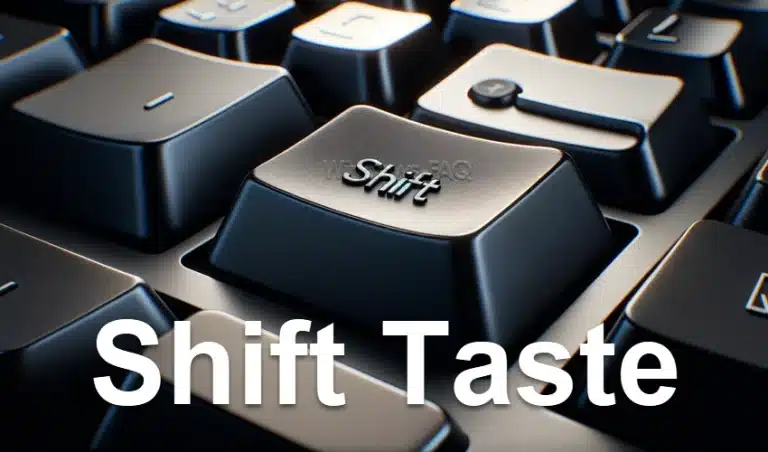 Shift Taste – Tastenkombinationen mit der Umschalttaste