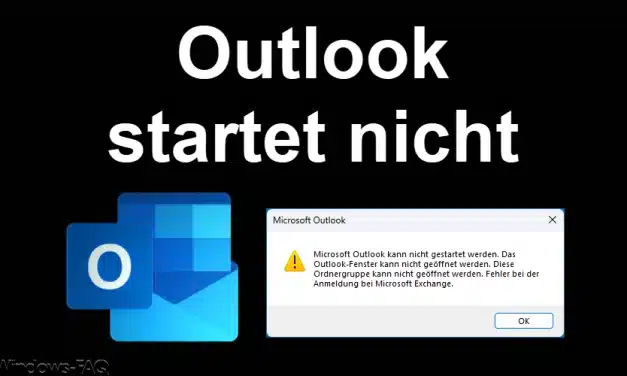 Outlook startet nicht – Lösungsmöglichkeiten