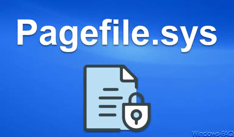 Pagefile.sys – Was ist das für eine Datei?