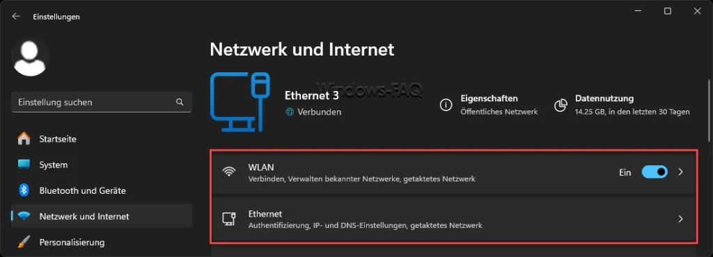 WLAN Ehternet