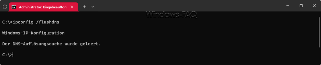DNS Cache leeren