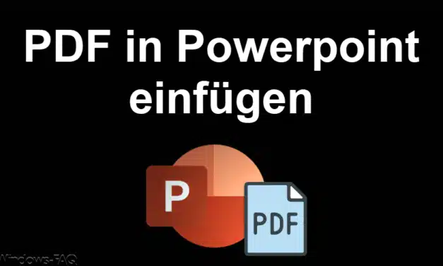 PDF in Powerpoint einfügen
