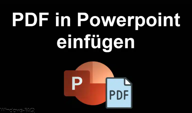 PDF in Powerpoint einfügen