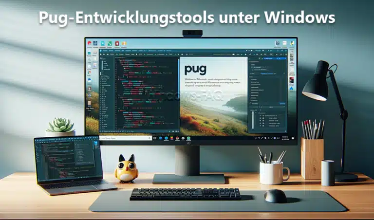 Pug-Entwicklungstools unter Windows