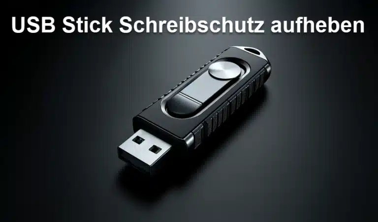 USB Stick Schreibschutz aufheben