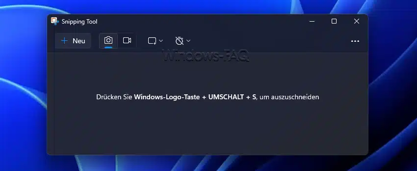 Windows Snipping Tool