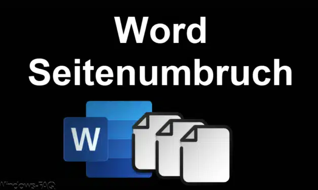 Seitenumbruch Word