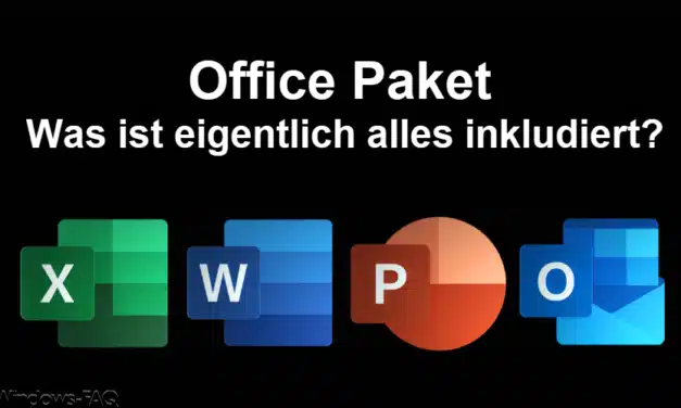 Office Paket: Was ist eigentlich alles inkludiert?