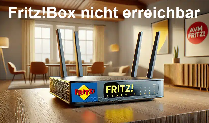 Fritz.Box nicht erreichbar Windows FAQ