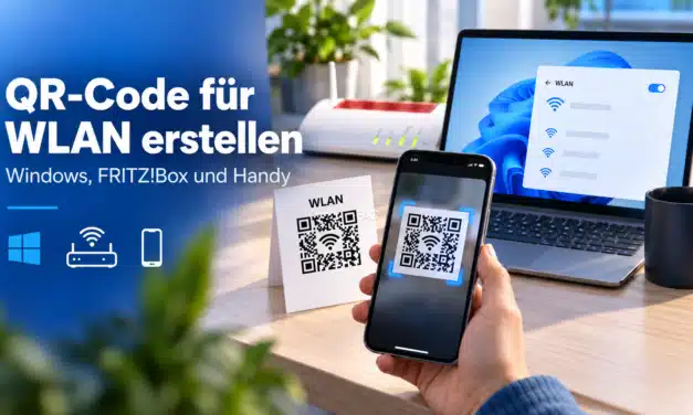 QR-Code für WLAN erstellen: Windows, FRITZ!Box und Handy
