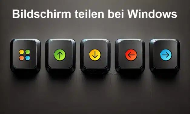 Windows Bildschirm teilen