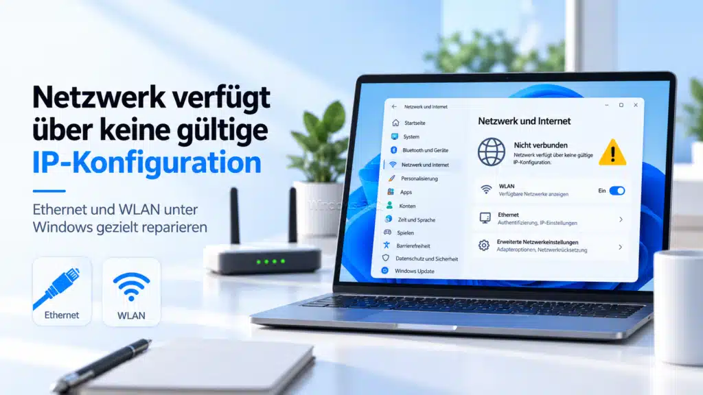 Netzwerk verfügt über keine gültige IP-Konfiguration