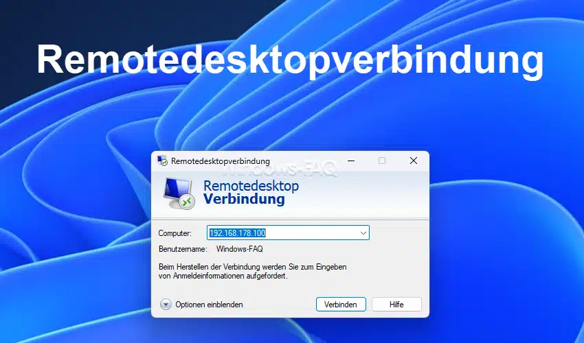 Remotedesktopverbindung