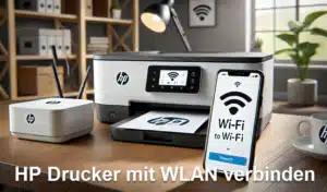 HP Drucker mit WLAN verbinden