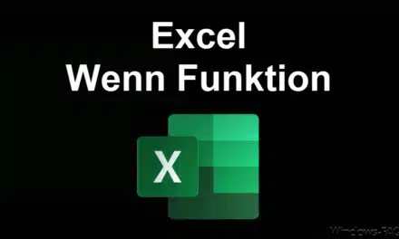 Excel WENN Funktion