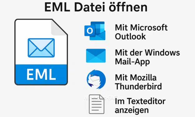 EML Datei öffnen