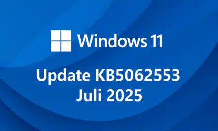 Windows 11 Update KB5062553 (Juli 2025)