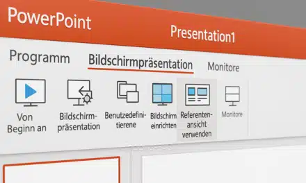 PowerPoint Referentenansicht – so funktioniert es