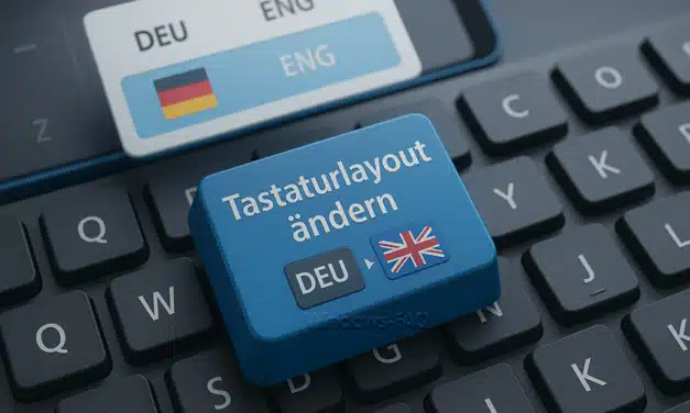 Wie kann ich das Tastaturlayout ändern?