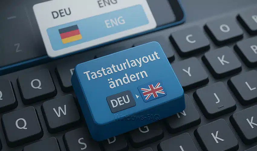 Wie kann ich das Tastaturlayout ändern?