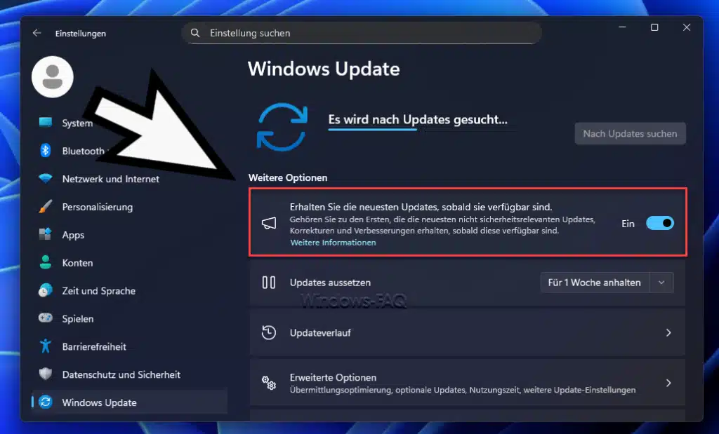 Windows 11 Update erzwingen - Immer die neuesten Updates