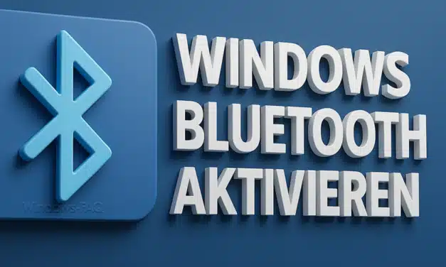 Windows Bluetooth aktivieren
