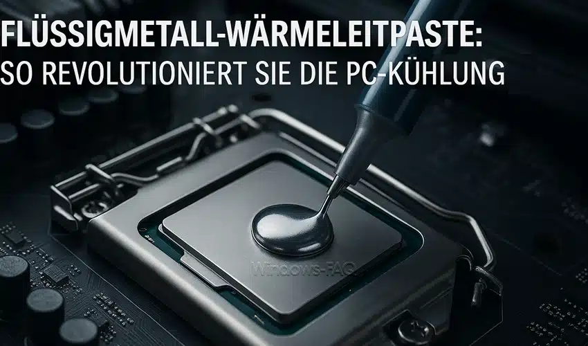 Flüssigmetall-Wärmeleitpaste: So revolutioniert sie die PC-Kühlung