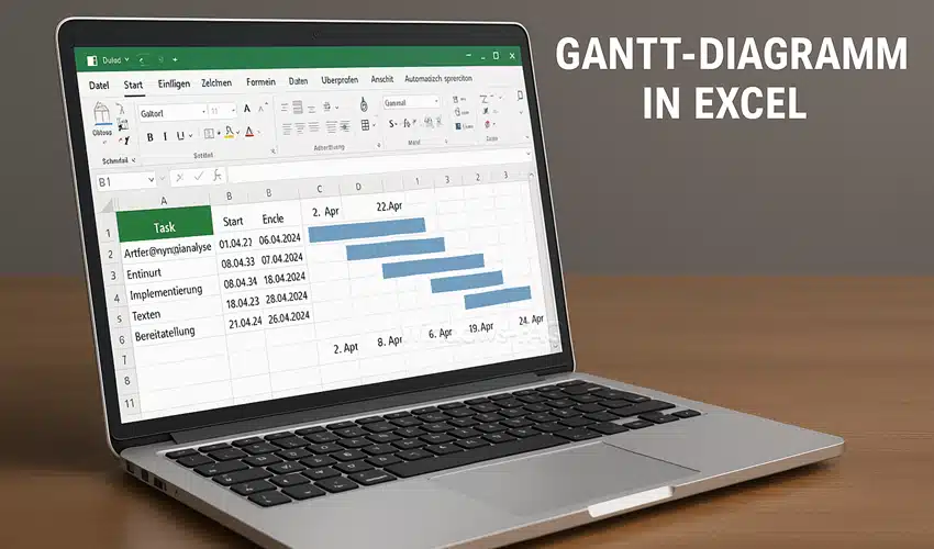 Gantt-Diagramm in Excel
