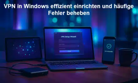 VPN in Windows effizient einrichten und häufige Fehler beheben