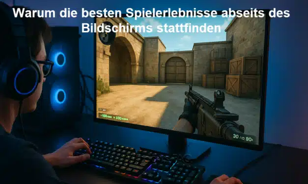 Warum die besten Spielerlebnisse abseits des Bildschirms stattfinden