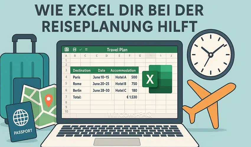 Wie Excel dir bei der Reiseplanung hilft – und warum eine eSIM dabei nicht fehlen sollte