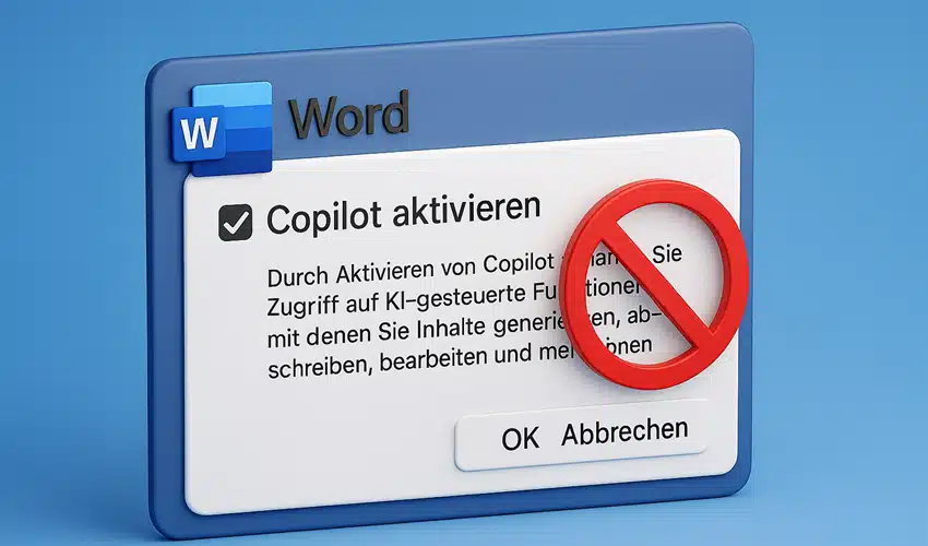Word Copilot deaktivieren – So schaltest du den KI-Assistenten in Word ab