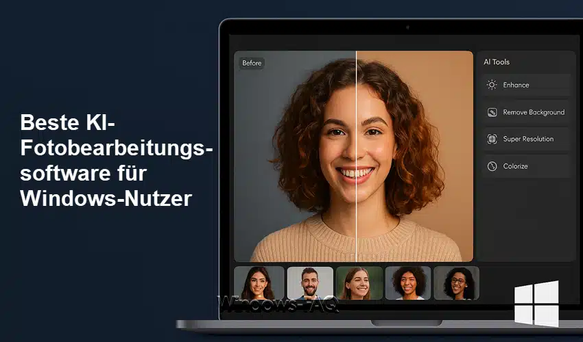 Beste KI-Fotobearbeitungssoftware für Windows-Nutzer