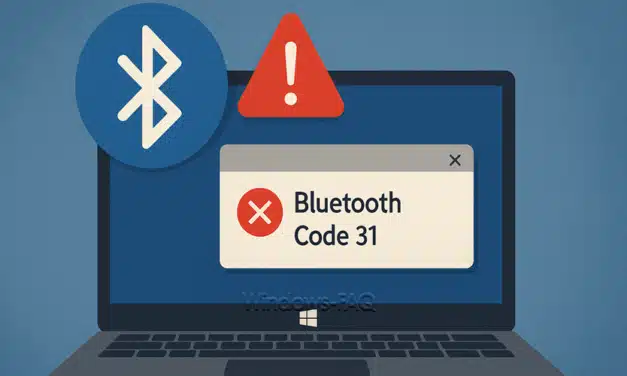Bluetooth Fehler Code 31 unter Windows