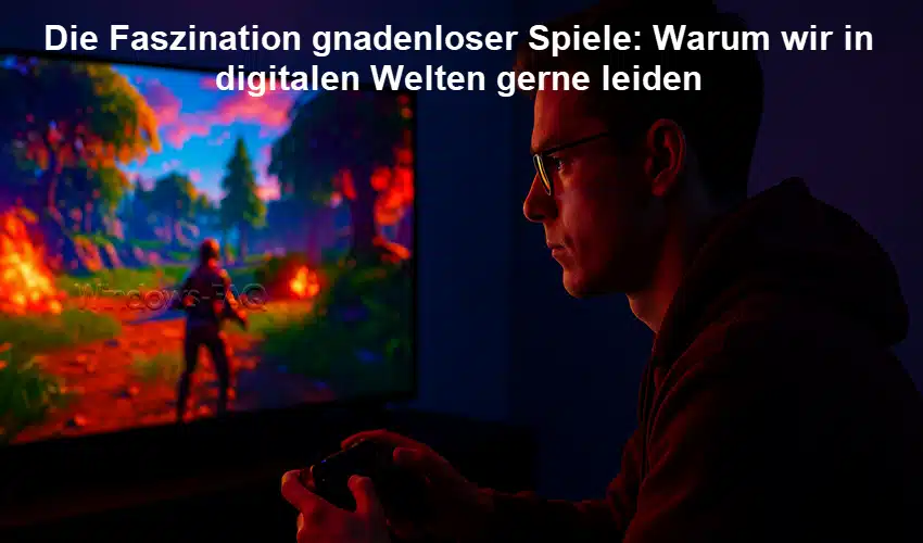 Die Faszination gnadenloser Spiele: Warum wir in digitalen Welten gerne leiden