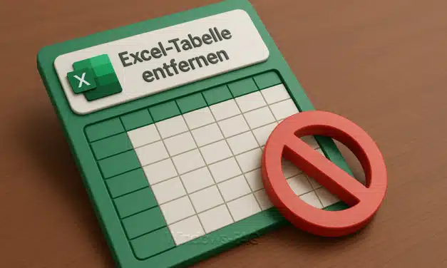 Excel Tabelle entfernen – Schritt-für-Schritt Anleitung