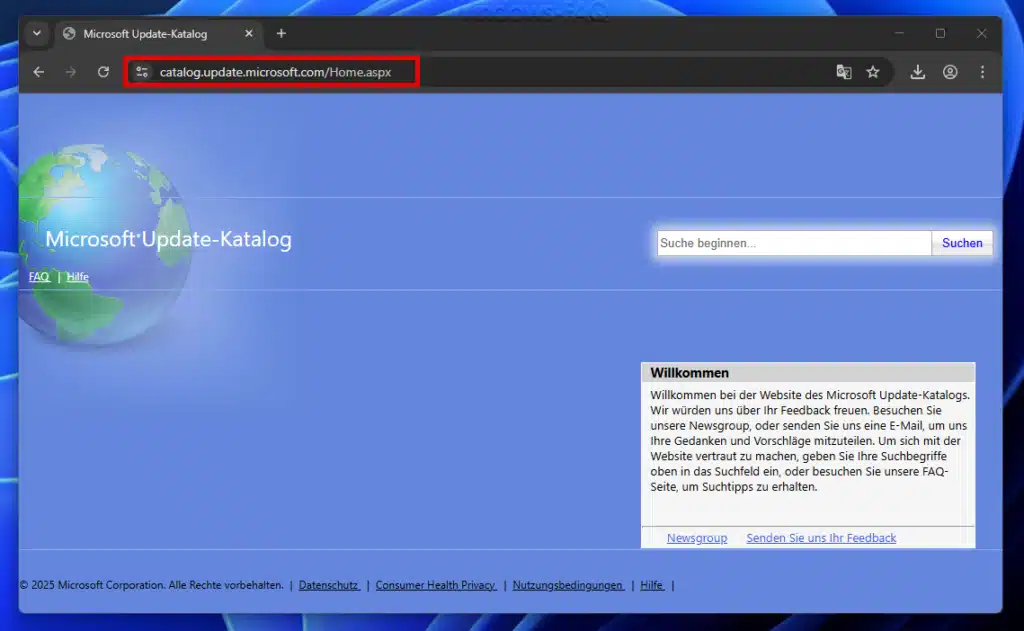 Microsoft Update Catalog