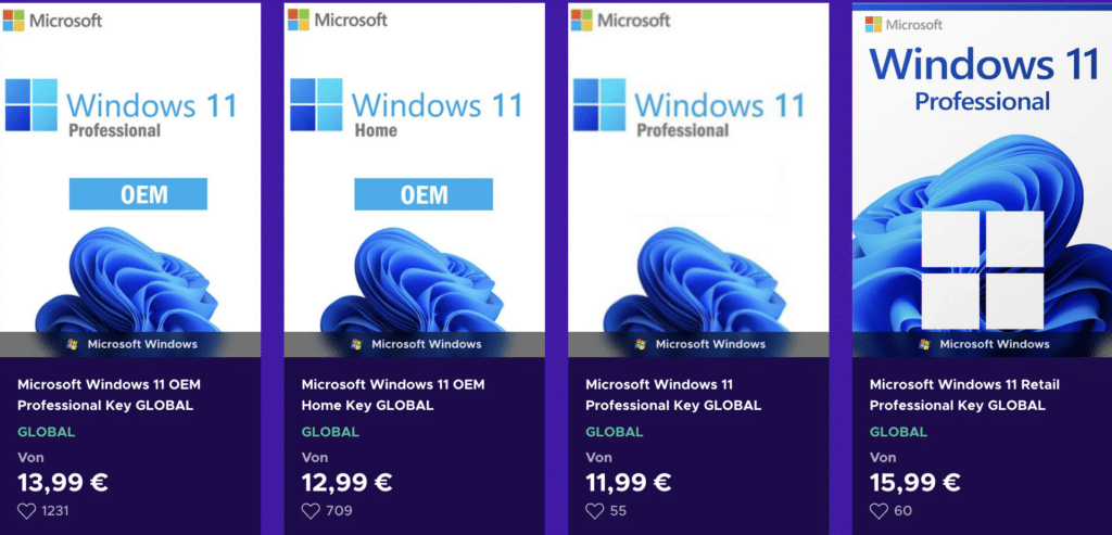 Eneba Windows Angebote