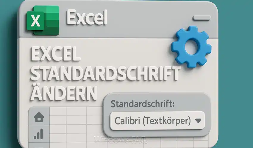 Excel Standardschrift ändern