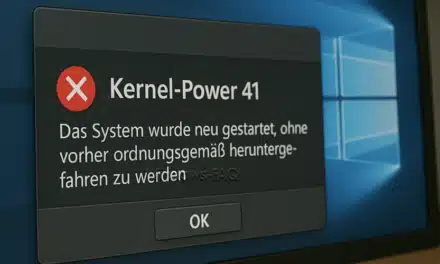 Kernel Power 41 Windows Fehler
