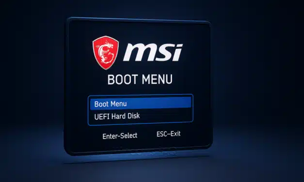 MSI Boot-Menü